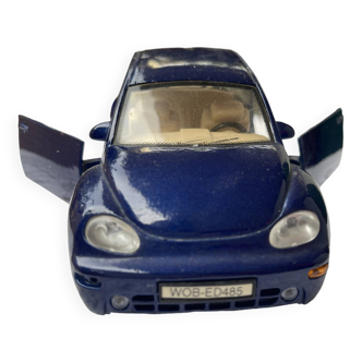 Voiture miniature VW Beetle des années 2000, echelle 1/24