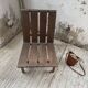 Modernist oak armchair