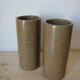 Lot de 2 vases en grès