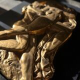 Art Deco ceramic bas-relief