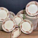 English earthenware table service part JD&S décor Edinburgh