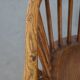 Chaise Windsor anglaise antique du XIXe siècle en orme