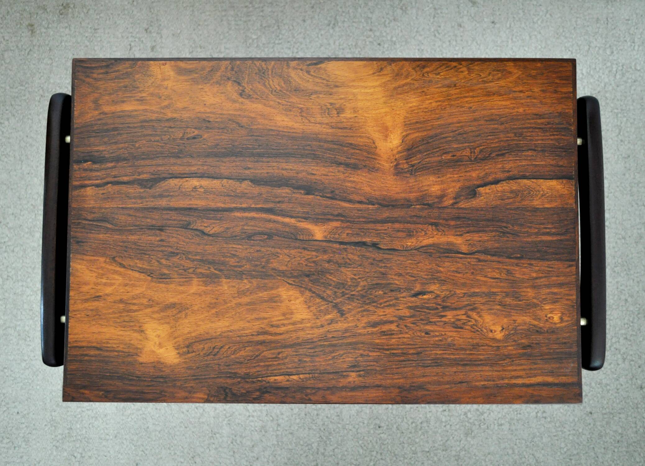 Scandinavian Modern Danish Rosewood Sewing Table, 1960s