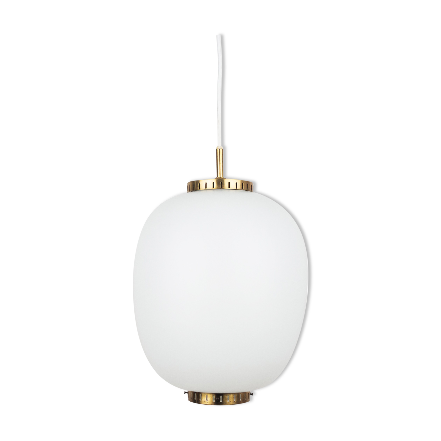 Danish mid-century pendant lamp Kina/China by Bent Karlby, Lyfa, 1946