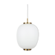 Danish mid-century pendant lamp Kina/China by Bent Karlby, Lyfa, 1946