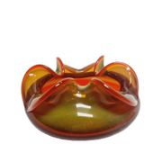 Container by Czesław Zuber for Sudety Glassworks, Poland, 1960s
