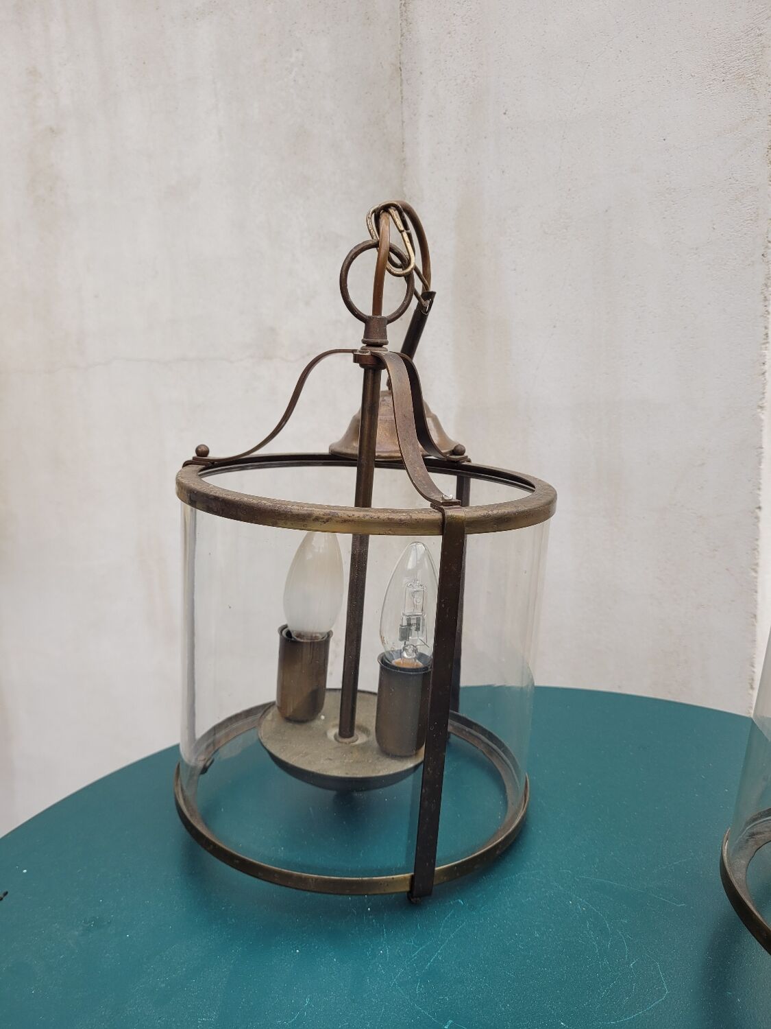 Pair of vestibule lanterns