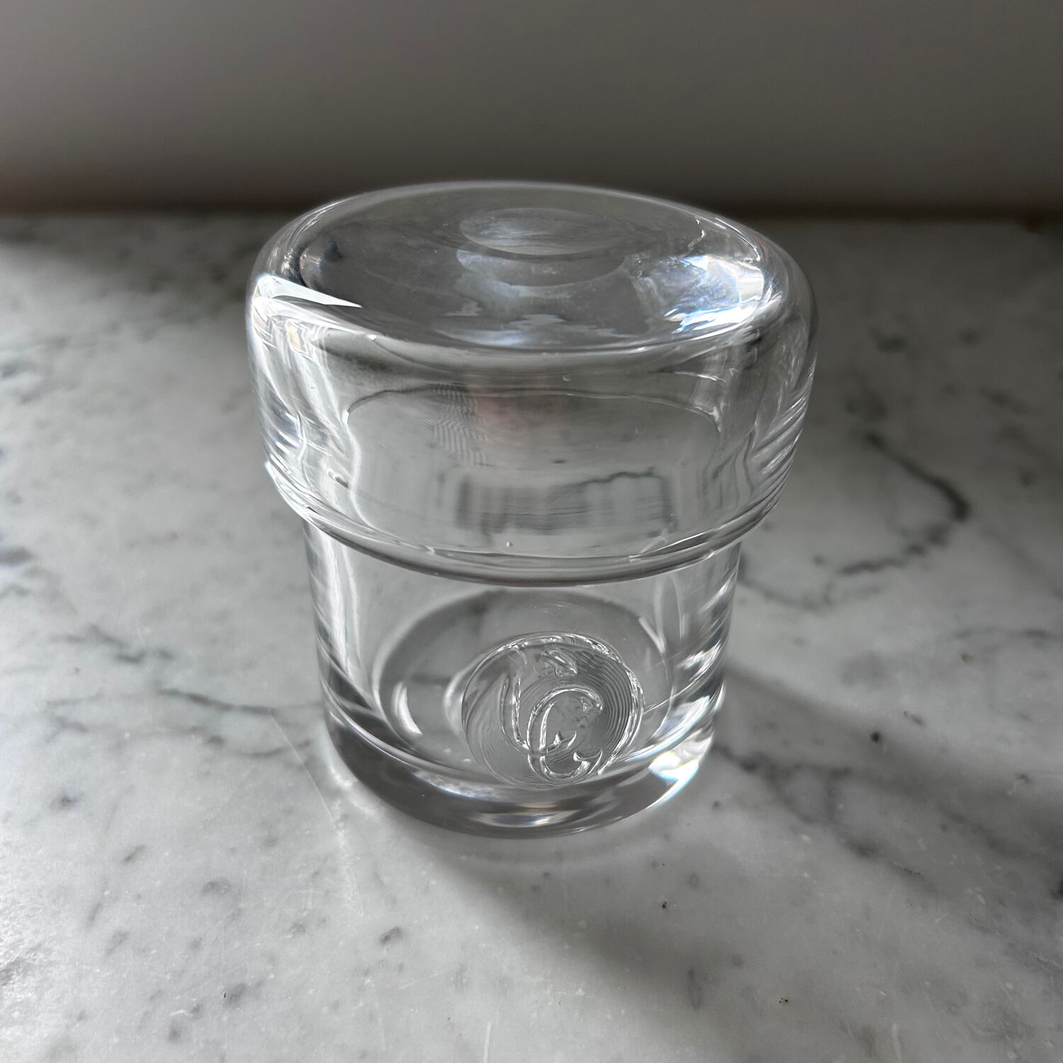 Sugar bowl stamped Sempre Belgium