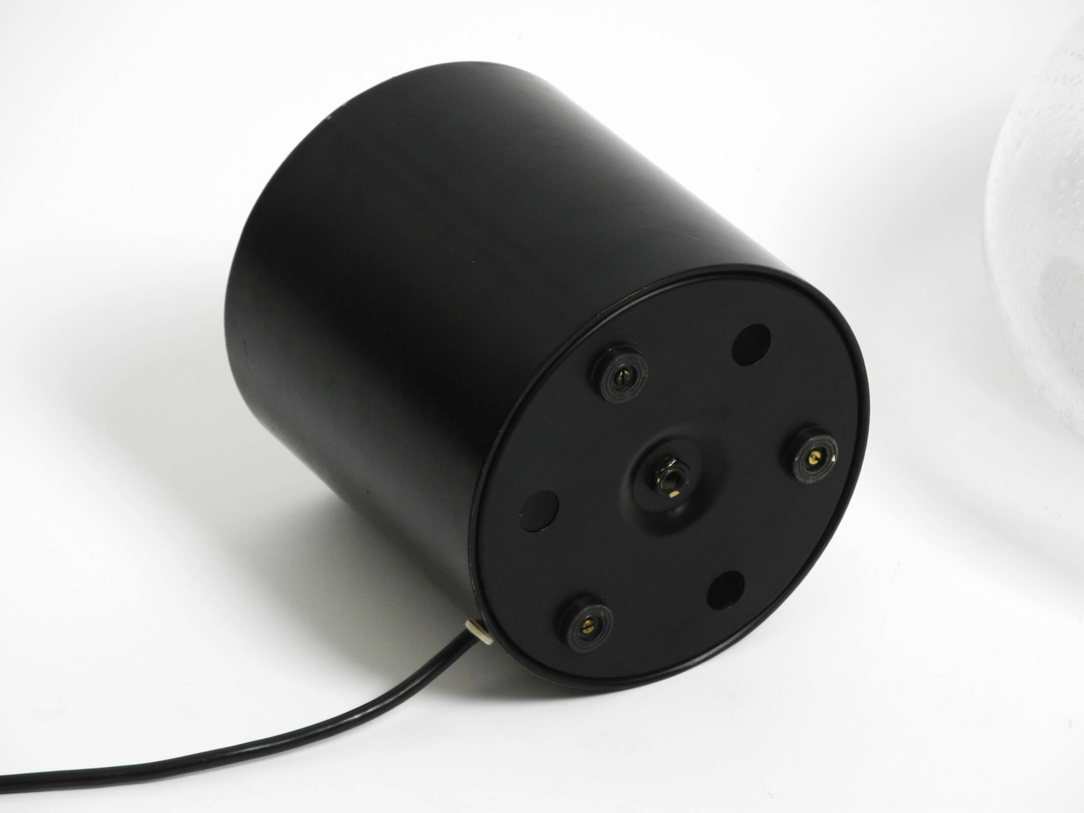 Lampe de table en verre de Murano en deux pièces des années 1960 par Roberto Pamio pour Leucos