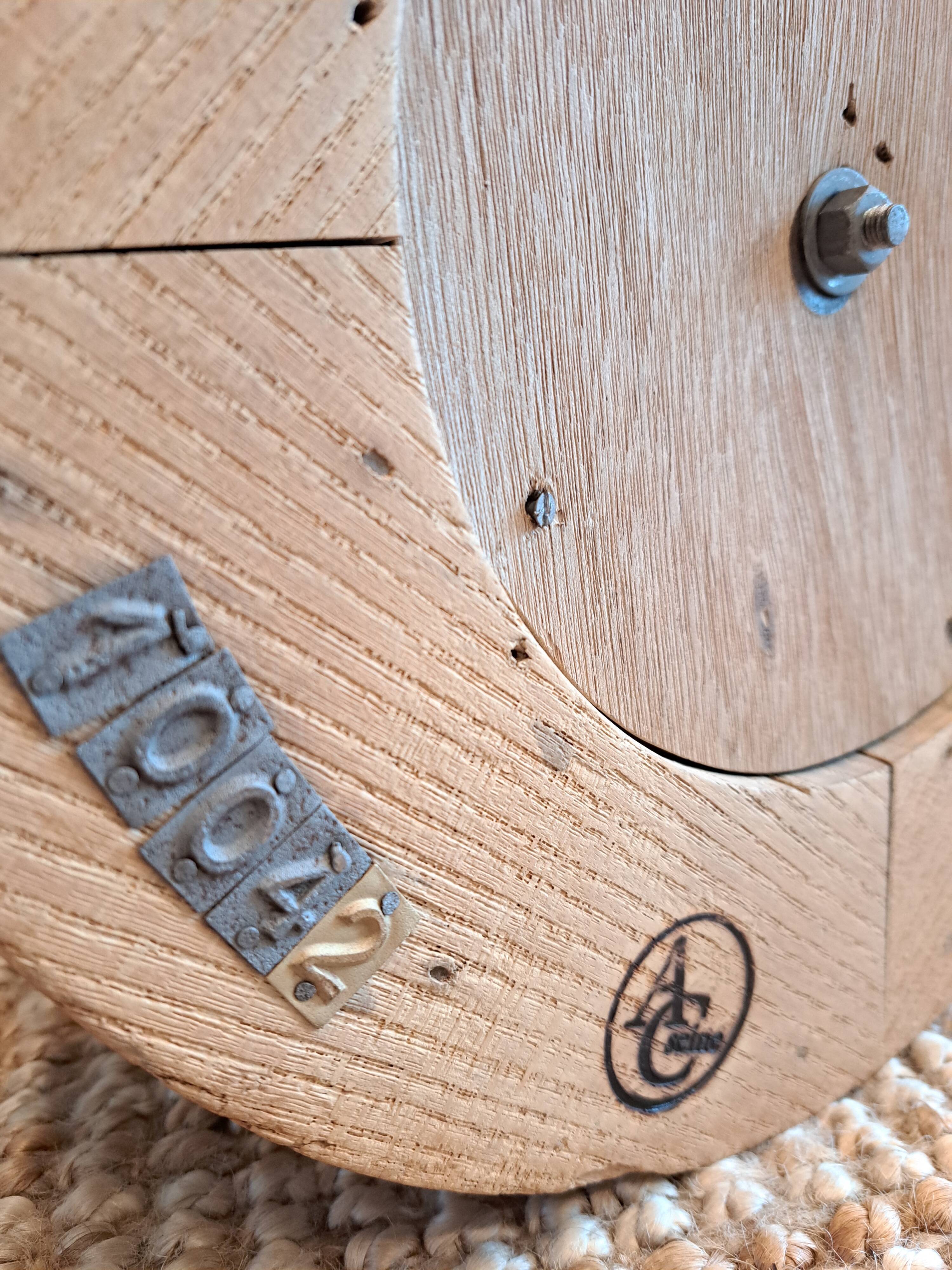 Vintage pulley floor lamp revisited