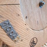 Vintage pulley floor lamp revisited