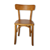 Chaise bistrot hêtre clair 1950