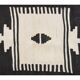 Vintage Turkish hand-knotted wool cotton brown kilim area rug 118x170