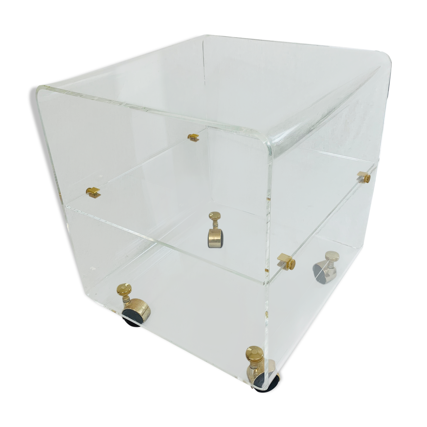 David Lange altuglass plexiglass sofa tip