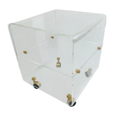Bout de canapé altuglass plexiglass David Lange