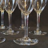 8 Baccarat Coppelia water glasses in perfect condition