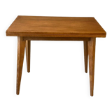 Vintage wooden portfolio table