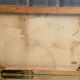 Oil painting on canvas with draft horses signed Ortega 86
