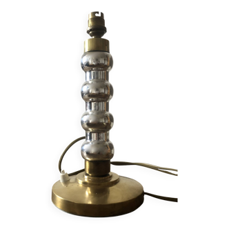 Mercury glass lamp base