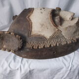 ancient ethnic wood mask