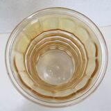 Glass art deco vase