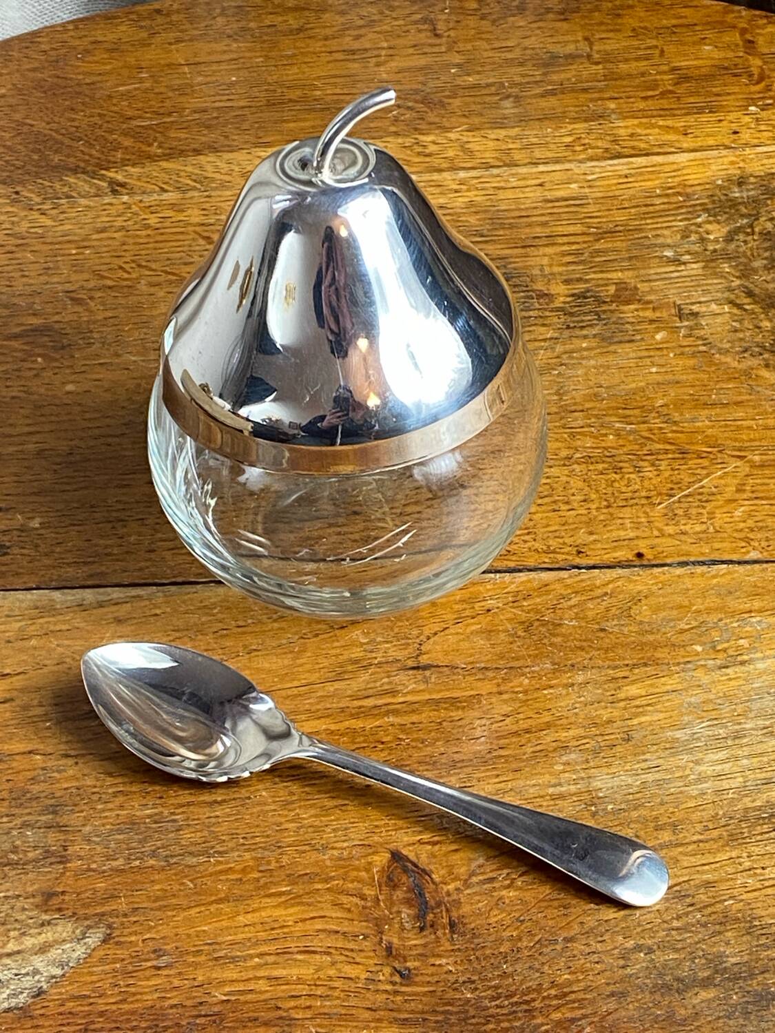 Sucrier, pot à confiture en forme de poire