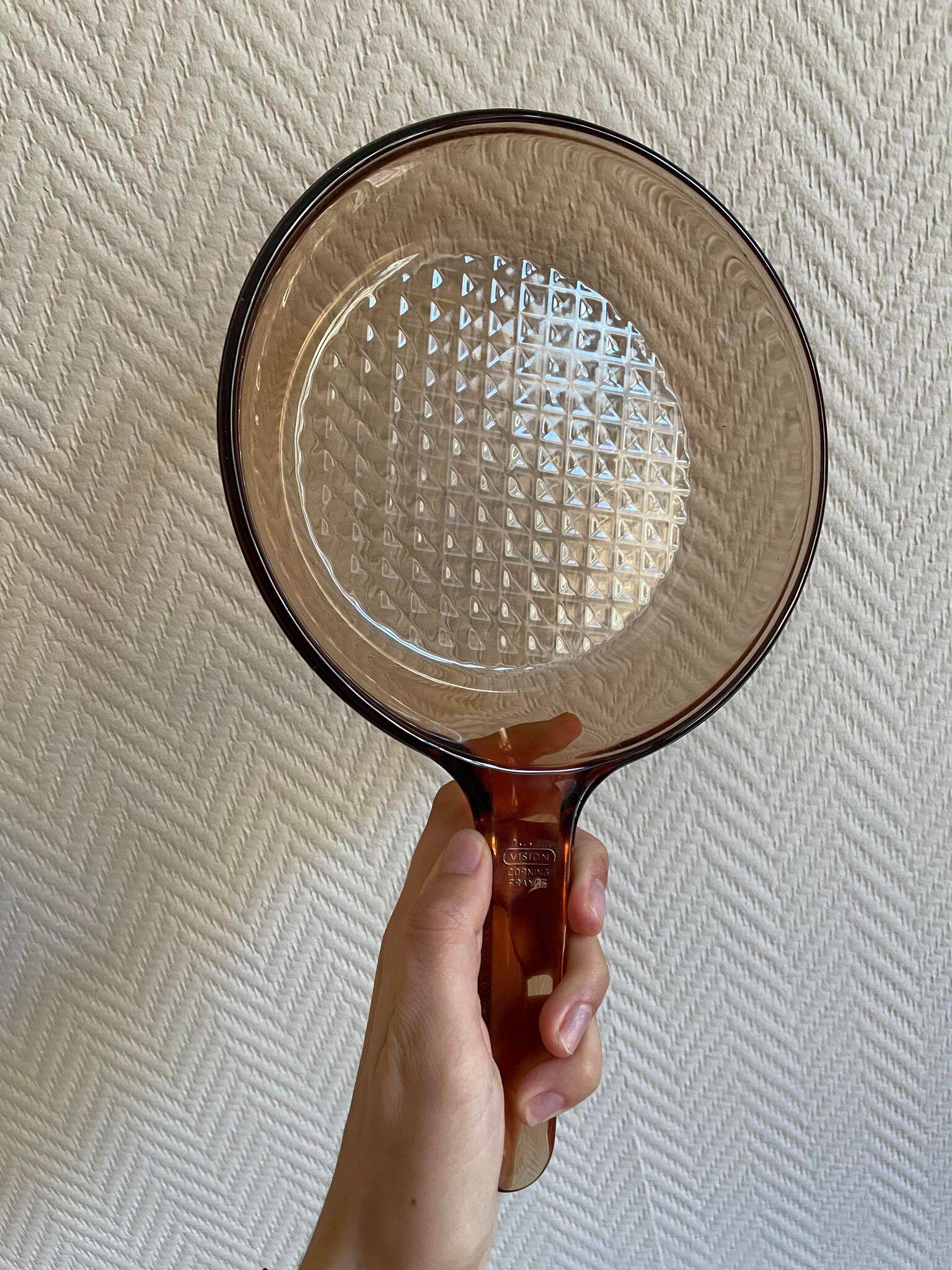 Poêle Vision Corning verre vintage | Selency