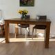 Ethnicraft teak dining table with slice extension