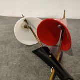 Mid century italian coloured wall light, 1950s