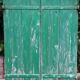 Pair of shutters H125xL87cm old painted fir