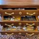 Walnut Sideboard in Louis XV Style, 20th Century