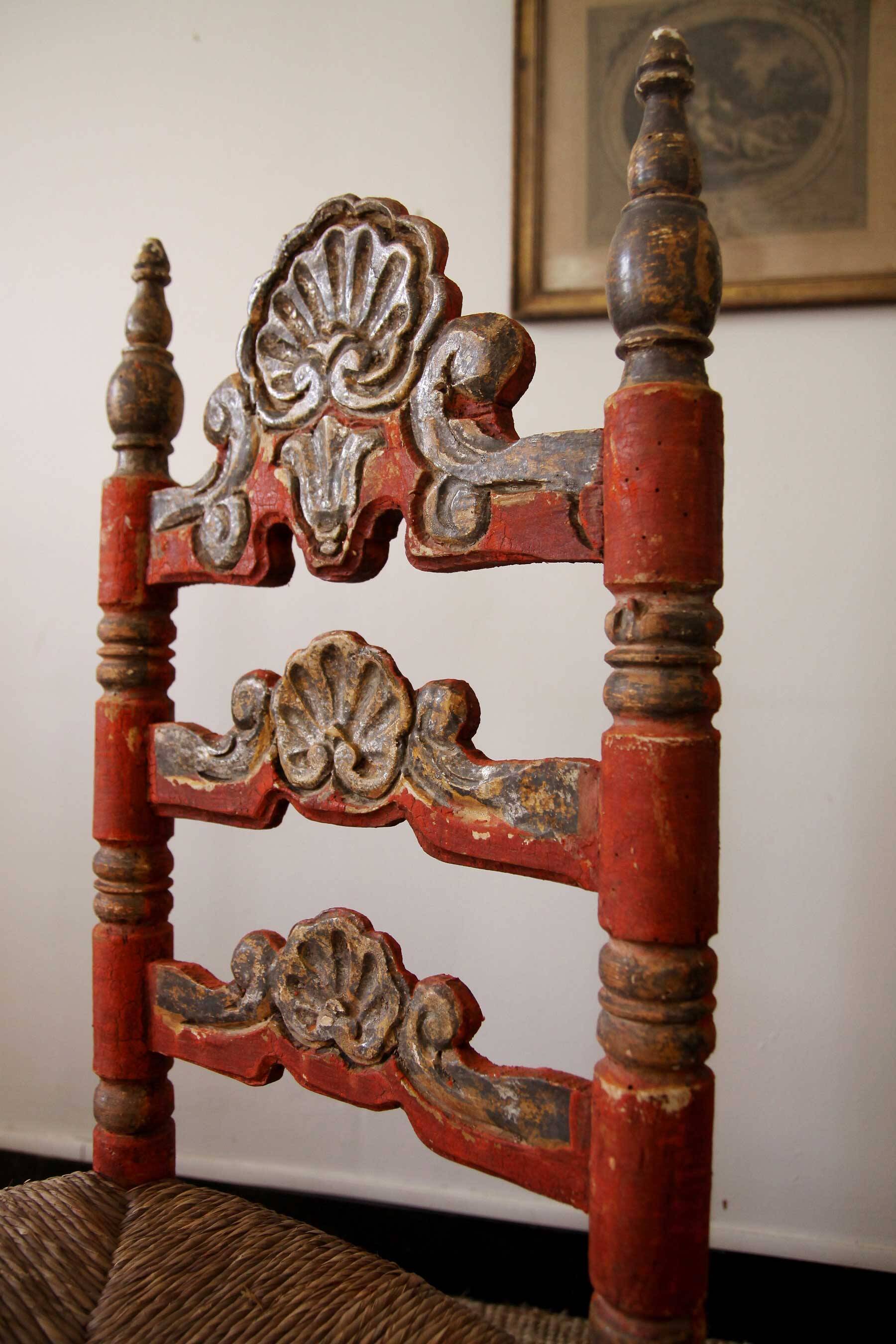 Pair of Majorcan chairs
