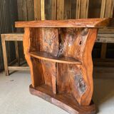 Brutalist style bar in elm