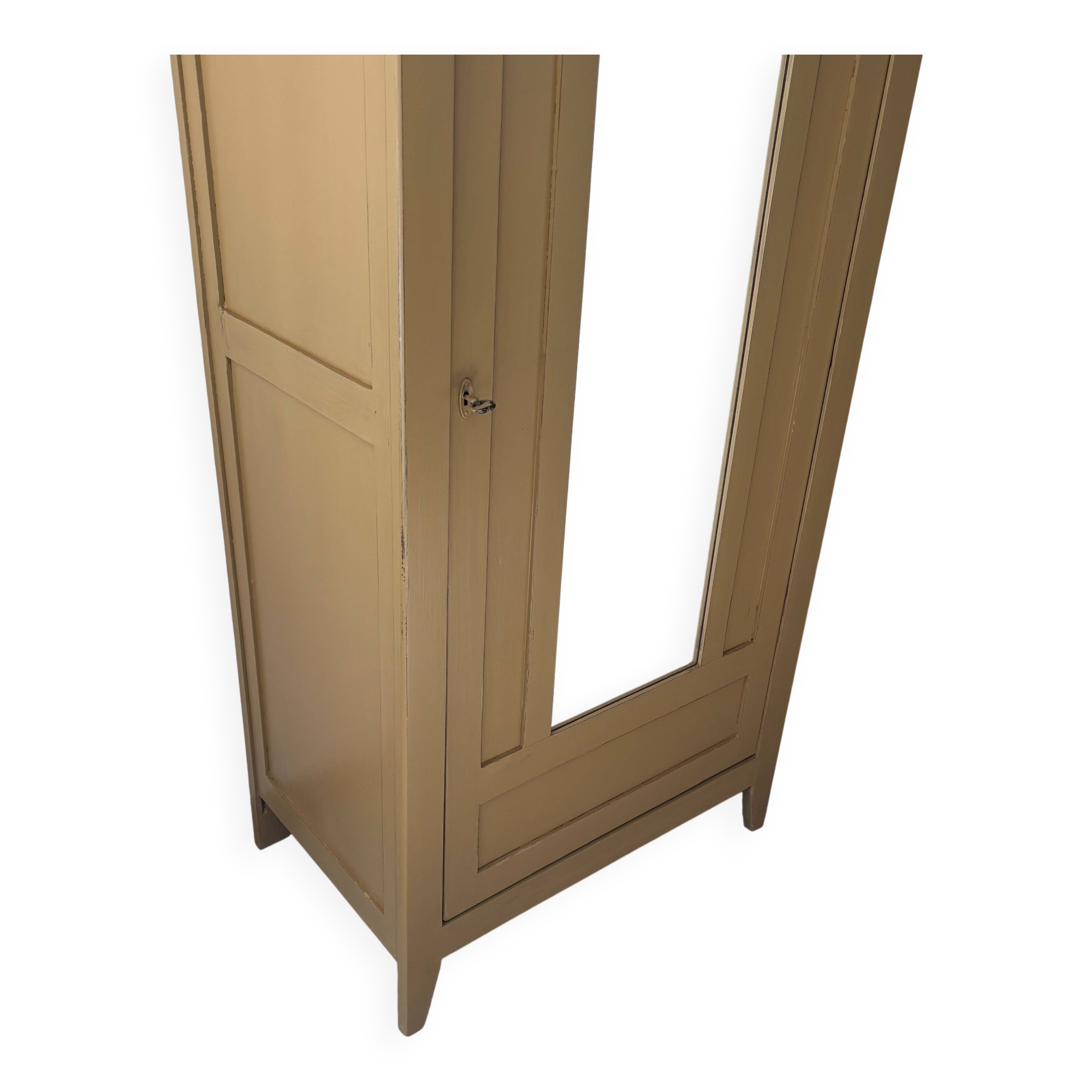 wooden wardrobe