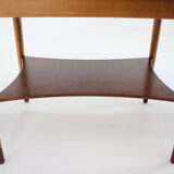 Borge Mogensen teak and Oak Coffee Table for Soborg Mobelfabric ,Denmark, 1960
