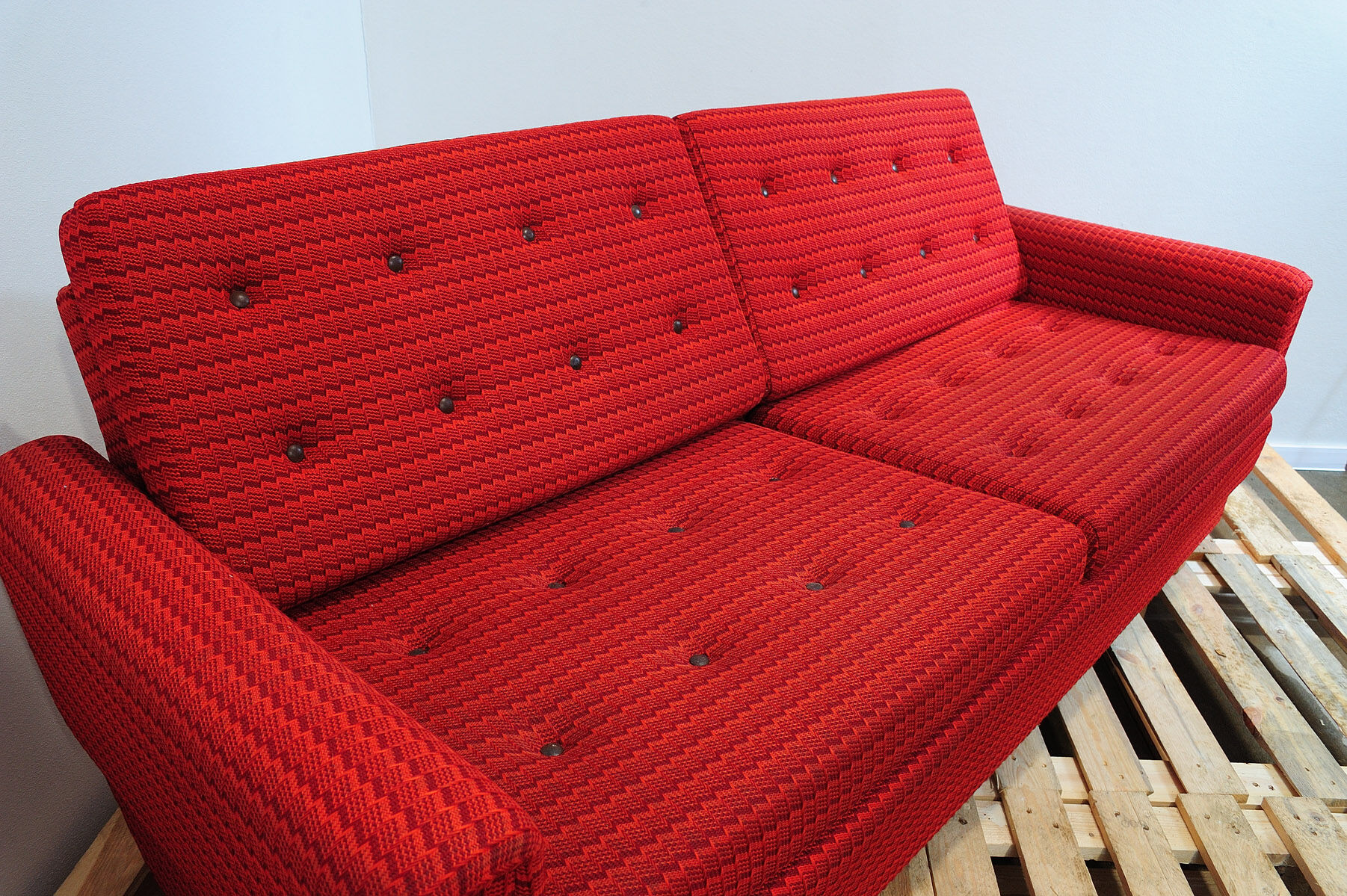 Ensemble de salon vintage bloc de l’Est, Tchécoslovaquie, années 1970