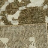 Hand-Knotted Anatolian Vintage 1970s 286 cm x 390 cm Beige Wool Carpet