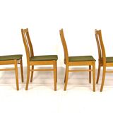 Set de 4 chaises en chêne Suède 1960