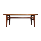 Vintage teak coffee table by Niels Bach, Denmark, 1960