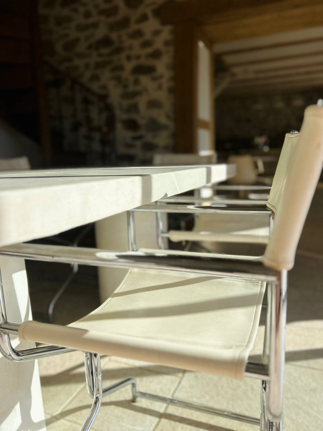 Set of 5 director's chairs