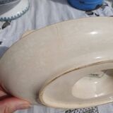 Snow gravy boat sarreguemines u& cie