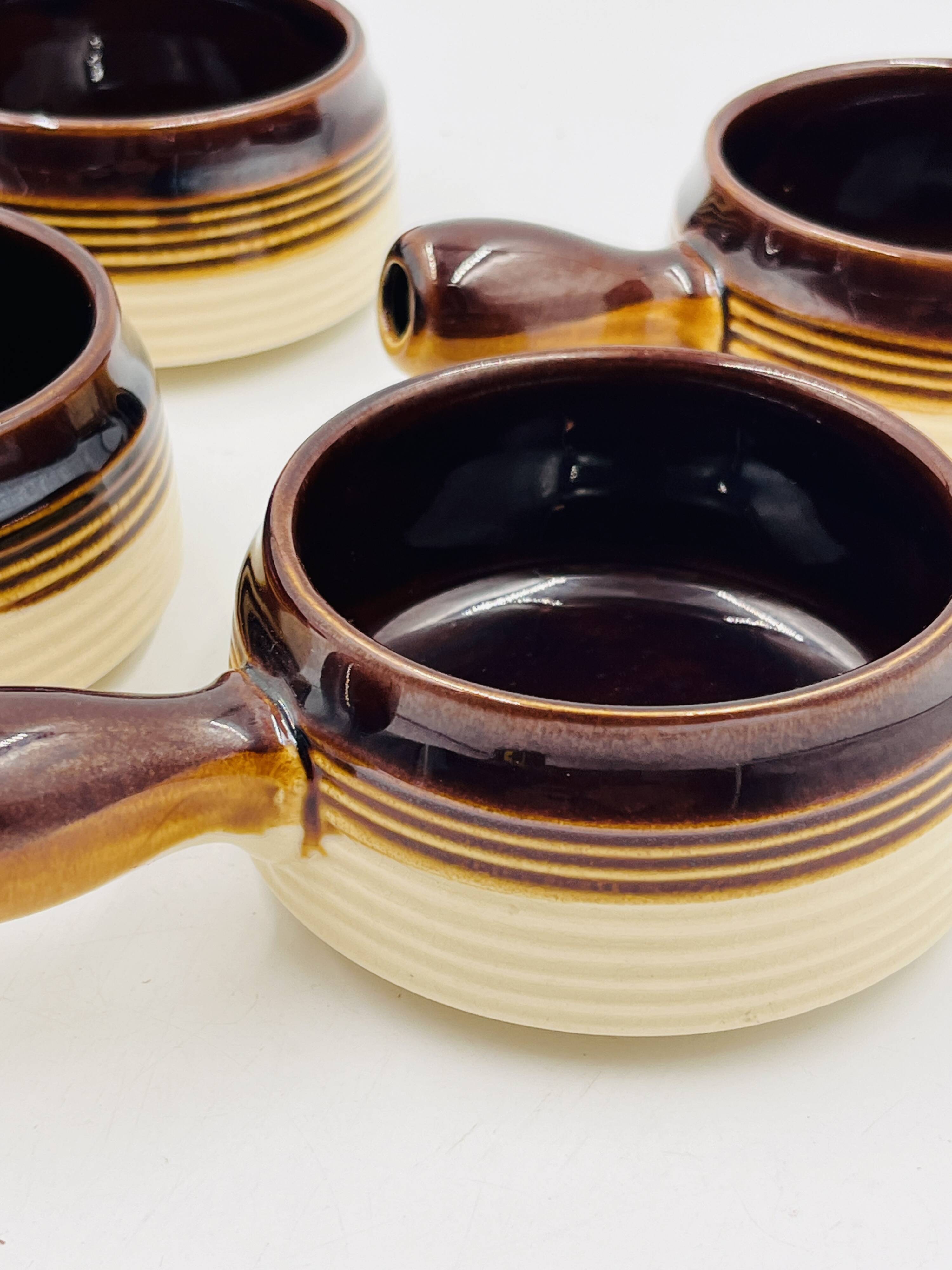 Set of 4 Japanese ramekins