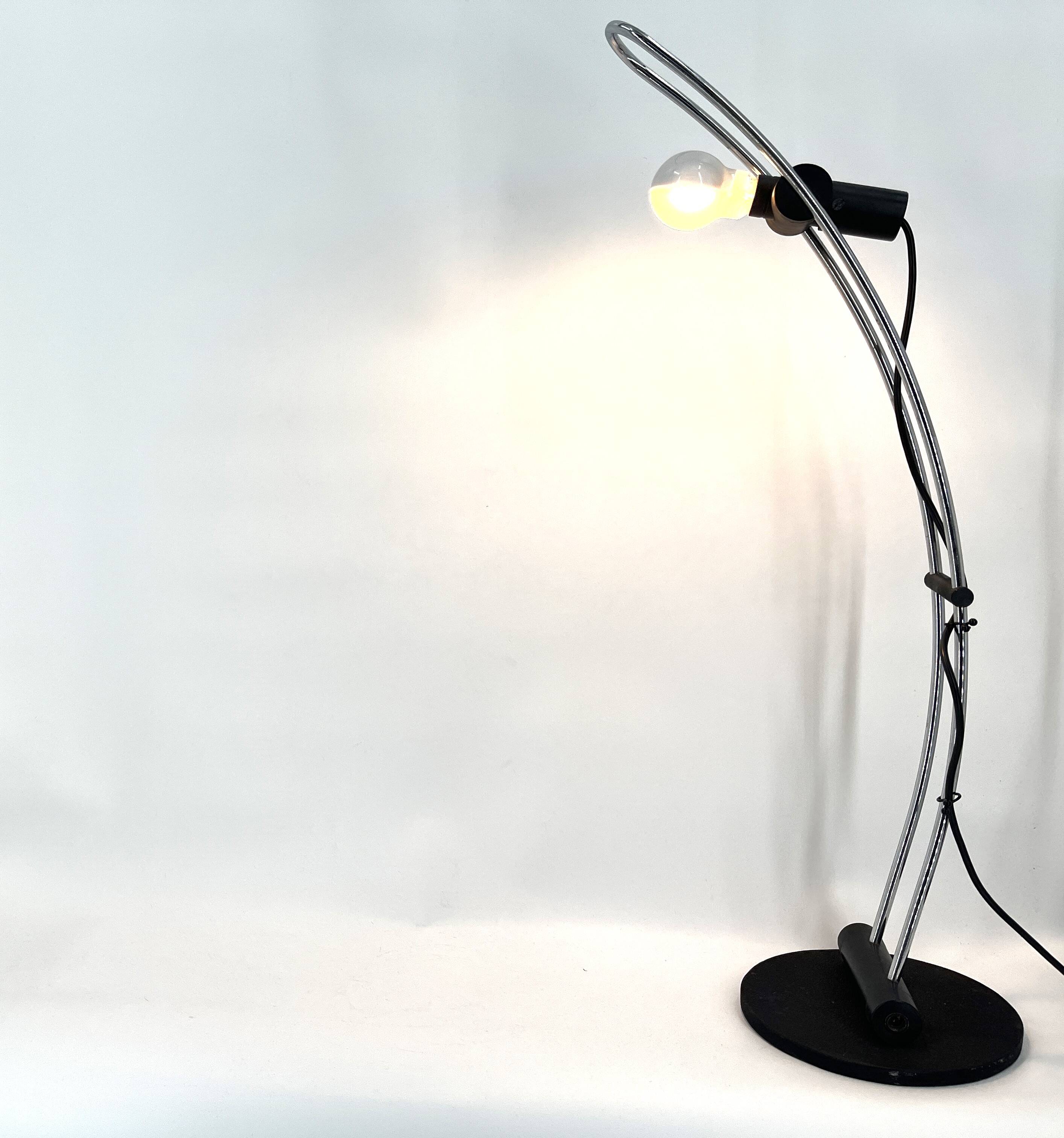 Lampe de bureau italienne de Lumenform, années 1970