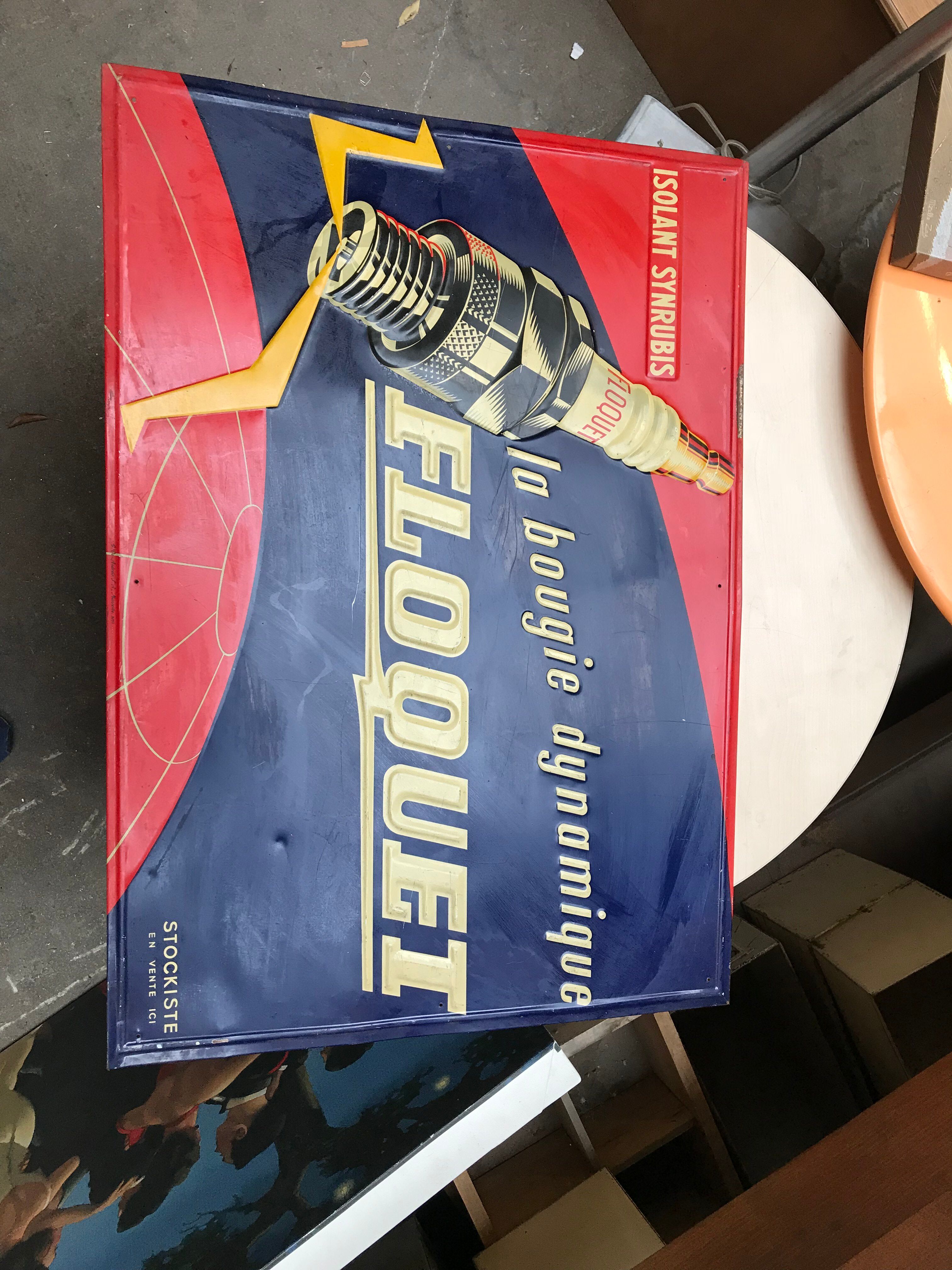 FLOQUET embossed Tole plate