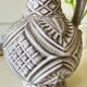 Graphic vase West Germany