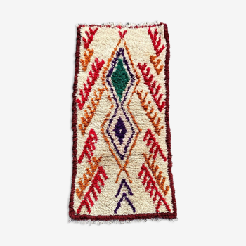 Berber carpet Azilal vintage 85×170 cm