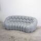 Roche Bobois Bubble 2 Cuved 3/4-Seat Sofa by Sacha Lakic (Light Grey)