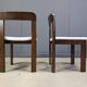 Vintage Brutalist Dining Chairs, Set of 6 - 1960s