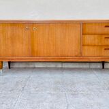 Scandinavian teak row