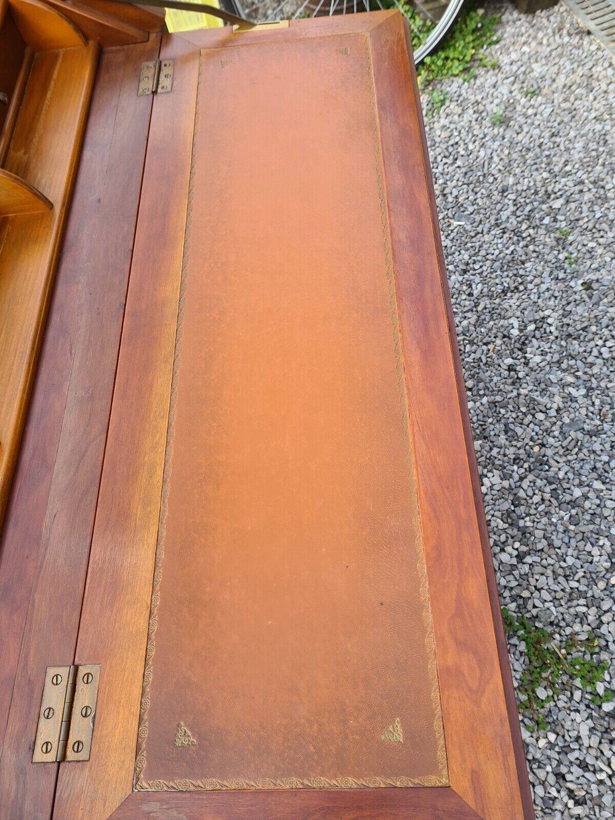 cherry wood slope desk